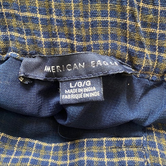 AMERICAN EAGLE High Rise Paper Bag Mini Skirt NWOT - Picture 4 of 6